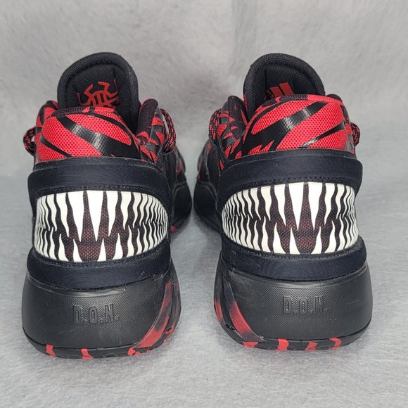 adidas MARVEL X D.O.N. ISSUE #2 J 'VENOM CARNAGE' Men's 6 FW8754 - Picture 5 of 8